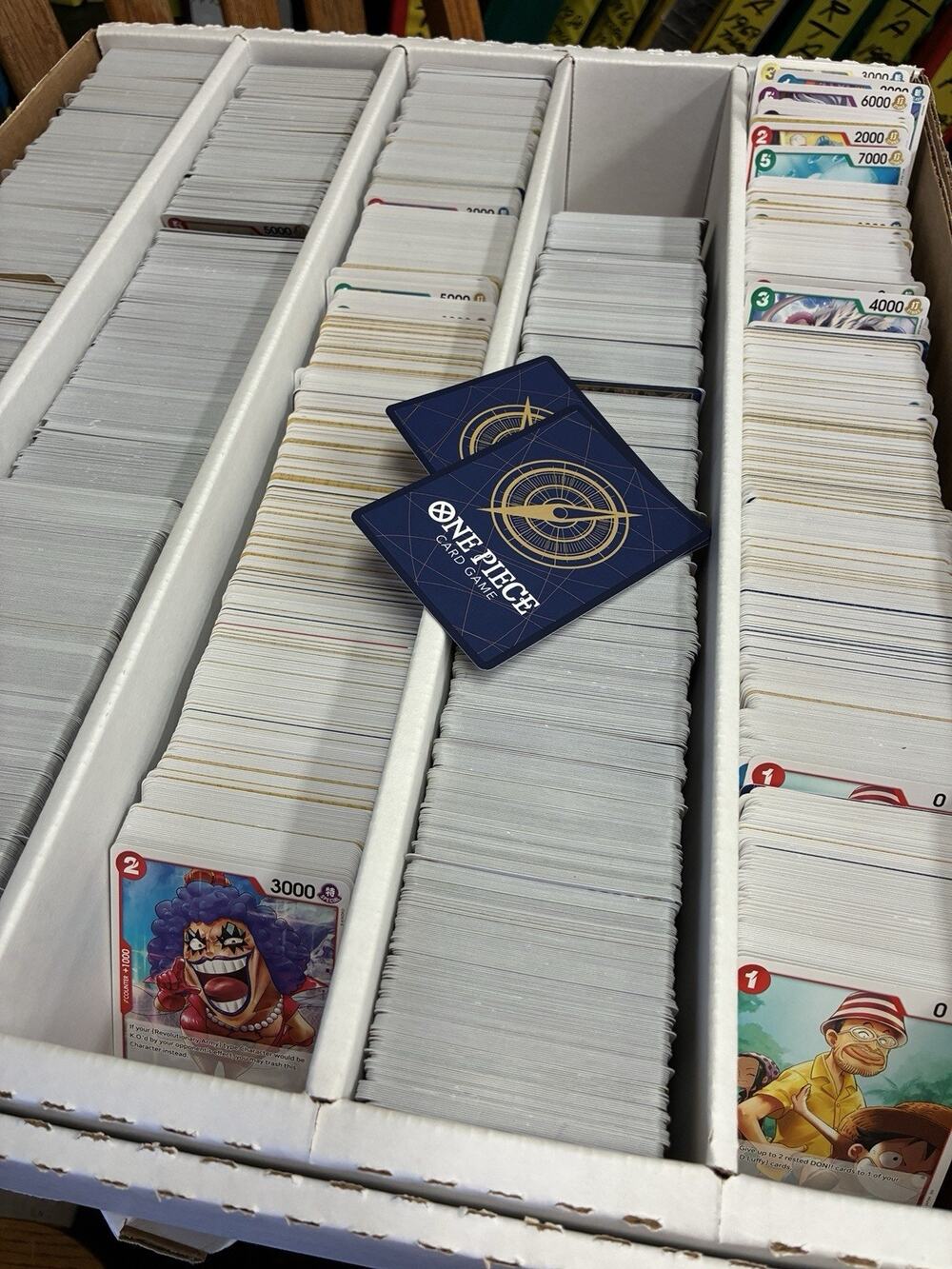 400 One Piece, Anime TCG Common/Uncommon Bulk Card Lot!